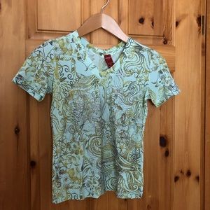 Olsen Chrome-Studded Top